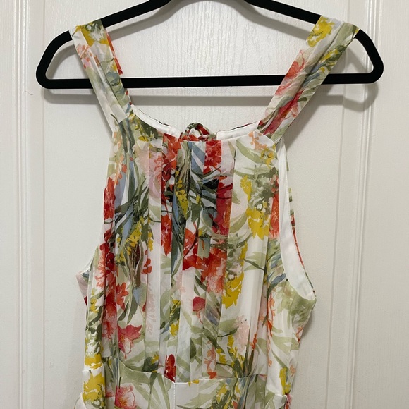 Floral Sleeveless Maxi Dress - Picture 3 of 4